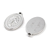 Non-Tarnish 304 Stainless Steel Pendants STAS-P364-11P-2