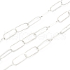 Tarnish Resistant 304 Stainless Steel Cable Chain STAS-B020-02P-1