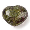 Natural Dragon Blood Love Heart Stone G-I367-03G-1