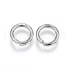 304 Stainless Steel Open Jump Rings X-STAS-E113-11P-2