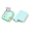 Opaque Resin Decoden Cabochons CRES-O002-01E-2