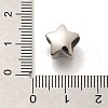 304 Stainless Steel European Beads STAS-G350-08AS-3