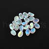 20Pcs Transparent Spray Painted Glass Charms GLAA-YW0001-06-2