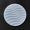 DIY Flat Round/Square Corrugated Cup Mat Silicone Molds SIMO-H009-02A-01-4
