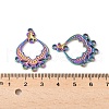 304 Stainless Steel Chandelier Component Links STAS-Q350-12M-3