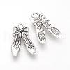 Tibetan Style Alloy Pendants TIBE-Q070-16AS-RS-1