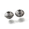 304 Stainless Steel Corrugated Beads STAS-V009-12E-P-1