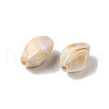 Two Tone Opaque Acrylic Beads MACR-M044-02A-2