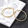 201 Stainless Steel Hoop Earrings EJEW-Q026-13G-A-5