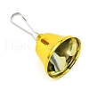 Christmas Themed Iron Bell Pendant Decorations HJEW-JM02196-03-4