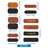 PU Leather Labels DIY-TA0003-24-15