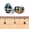 Electroplate Glass Beads Strands EGLA-T021-09L-4