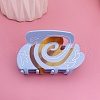 Cellulose Acetate Vortex Pattern Claw Hair Clips PW-WG2CCE7-04-1