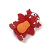 Dinosaur Food Grade Silicone Focal Beads SIL-A009-01C-3