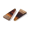 Resin & Wood Pendants WOOD-F015-03F-2