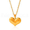 Stainless Steel Heart Pendant Necklaces for Women SZ2862-2-2