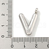 Non-Tarnish 304 Stainless Steel Pendants STAS-C102-16P-V-3
