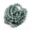 Baking Painted Crackle Glass Beads Strands X-DGLA-Q023-6mm-YS34-3