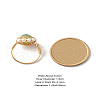 Natural Green Aventurine Finger Ring for Girl Women X1-RJEW-TA00012-1-8