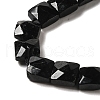 Natural Black Tourmaline Beads Strands G-C109-A10-01-4