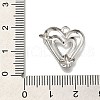 Anti-Tarnish 304 Stainless Steel Pendants STAS-U031-10P-3