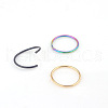 316L Stainless Steel Hoop Nose Rings WG46E6D-08-2