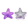 Electroplated Glass Cabochons EGLA-N011-003-2