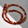 Natural Red Agate Beads Strands G-F762-A15-01-2