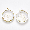 Epoxy Resin Pendants RESI-S360-01A-2