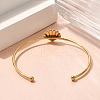 304 Stainless Steel Cuff Bangles STAS-Z108-08G-02-3
