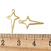 201 Stainless Steel Pendants STAS-I330-045G-3