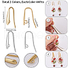 SUNNYCLUE 80Pcs 2 Colors 304 Stainless Steel Hoop Earrings Finding FIND-SC0012-48-2
