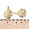 Brass Micro Pave Cubic Zirconia Pendants KK-U070-01A-G-3
