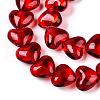 Transparency Glass Beads Strands GLAA-T023-13A-3