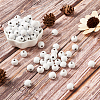 Dyed Natural Wood Beads WOOD-TA0001-19-A-5