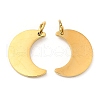 PVD Vacuum Plating 304 Stainless Steel Pendants STAS-Z042-19G-1