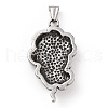 304 Stainless Steel Big Pendants STAS-A083-13AS-2