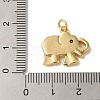 Rack Plating Brass Micro Pave Cubic Zirconia Pendants KK-L220-025G-3