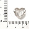 Rack Plating Brass Micro Pave Cubic Zirconia Pendants KK-I722-04P-D-3