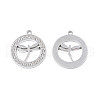 304 Stainless Steel Pendants STAS-N095-153-2