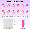 ABS Plastic Full Cover Press On False Nails DIY-CJC0006-12B-2