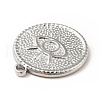 Non-Tarnish 304 Stainless Steel Pendants STAS-P312-19P-3
