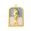 304 Stainless Steel Pendants STAS-V004-14G-02-1