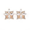 Rack Plating Alloy Crystal Rhinestone Cabochons PALLOY-S143-19-1