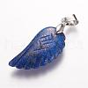 Dyed & Synthetic Lapis Lazuli Pendants G-E339-02F-3