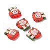 Opaque Resin Cabochons RESI-G036-A05-1
