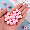 Opaque Acrylic Beads X-MACR-S370-C12mm-A01-5