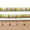 Natural Jade Beads Strands G-L624-I14-2x4mm-5
