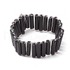 Glass Bugle Finger Rings for Women RJEW-JR00905-4
