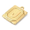 Ion Plating(IP) 304 Stainless Steel Pendants STAS-U033-01G-J-2